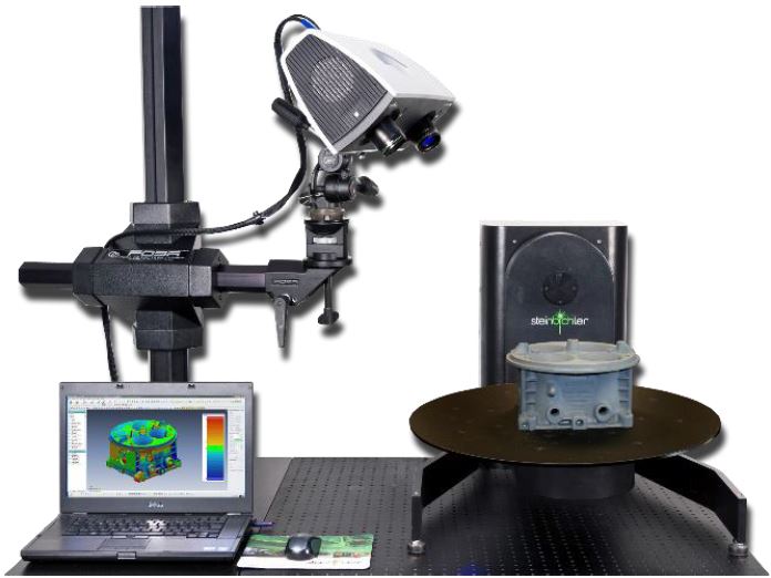 کاربرد اسکنرهای سه بعدی در مهندسی معکوس قطعات صنعتی